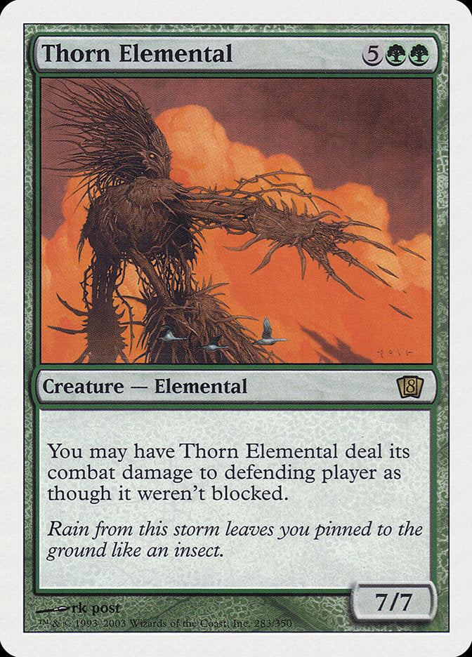 Thorn Elemental [Eighth Edition] | Shuffle n Cut Hobbies & Games