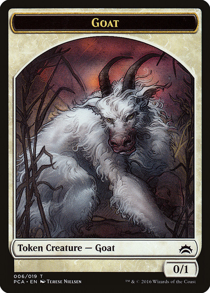 Goat // Insect Double-Sided Token [Planechase Anthology Tokens] | Shuffle n Cut Hobbies & Games