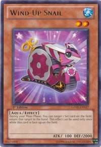 Wind-Up Snail [GENF-EN017] Rare | Shuffle n Cut Hobbies & Games