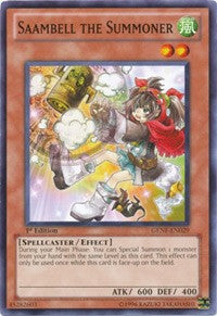 Saambell the Summoner [GENF-EN029] Common | Shuffle n Cut Hobbies & Games