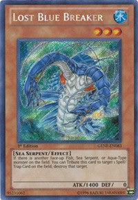 Lost Blue Breaker [GENF-EN083] Secret Rare | Shuffle n Cut Hobbies & Games