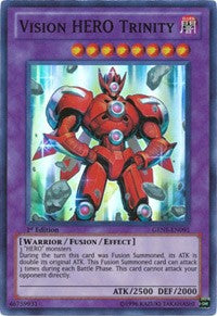 Vision HERO Trinity [GENF-EN091] Super Rare | Shuffle n Cut Hobbies & Games