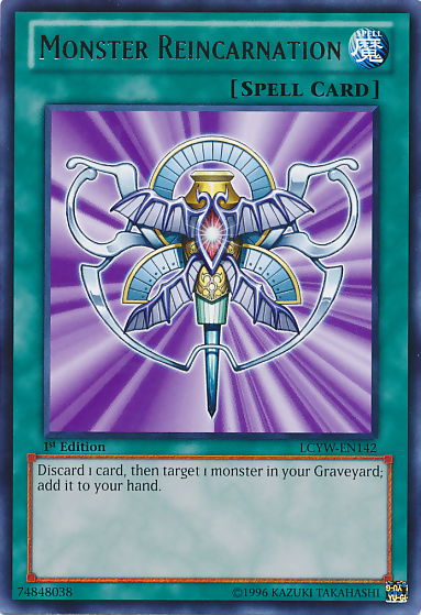 Monster Reincarnation [LCYW-EN142] Rare | Shuffle n Cut Hobbies & Games
