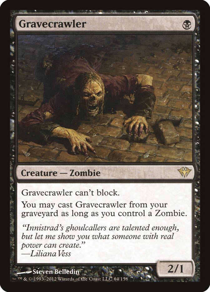 Gravecrawler [Dark Ascension] | Shuffle n Cut Hobbies & Games
