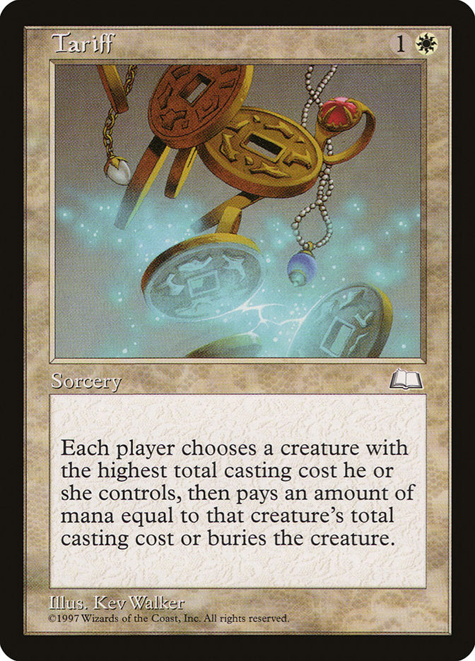 Tariff [Weatherlight] | Shuffle n Cut Hobbies & Games