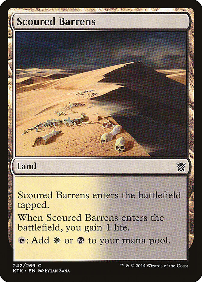 Scoured Barrens [Khans of Tarkir] | Shuffle n Cut Hobbies & Games