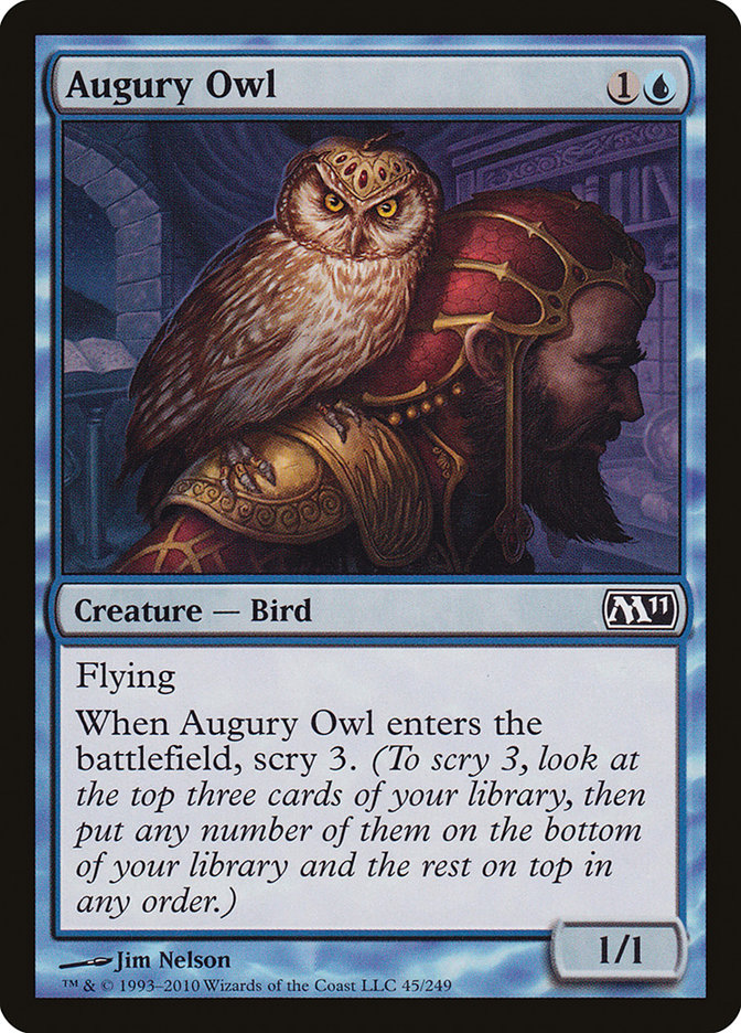 Augury Owl [Magic 2011] | Shuffle n Cut Hobbies & Games