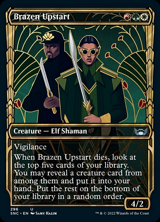 Brazen Upstart (Showcase Golden Age) [Streets of New Capenna] | Shuffle n Cut Hobbies & Games