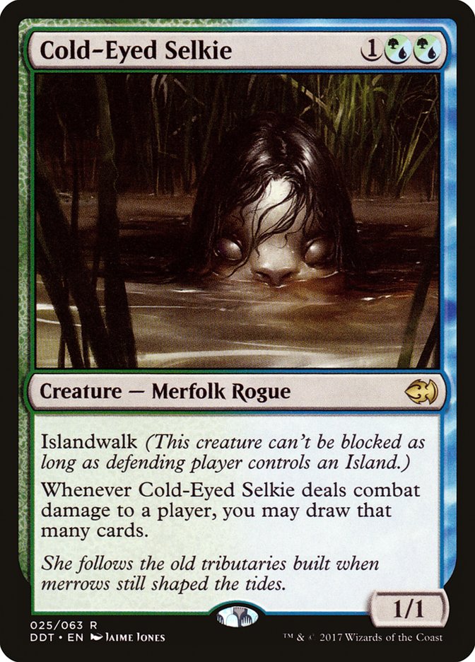 Cold-Eyed Selkie [Duel Decks: Merfolk vs. Goblins] | Shuffle n Cut Hobbies & Games