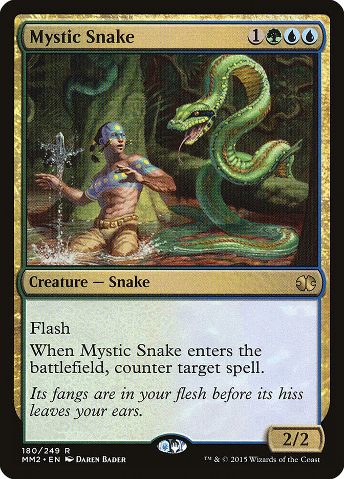 Mystic Snake [Modern Masters 2015] | Shuffle n Cut Hobbies & Games