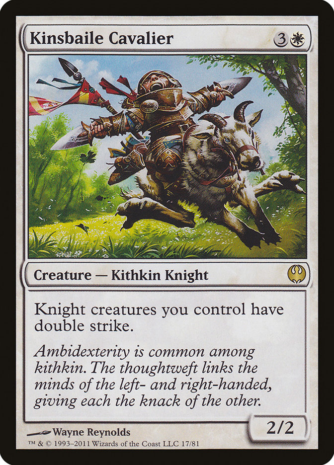 Kinsbaile Cavalier [Duel Decks: Knights vs. Dragons] | Shuffle n Cut Hobbies & Games