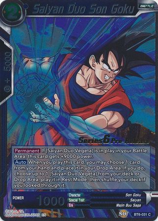 Saiyan Duo Son Goku [BT6-031_PR] | Shuffle n Cut Hobbies & Games