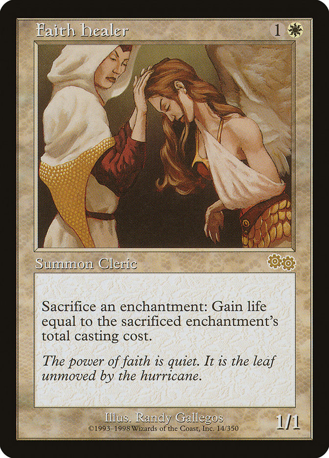 Faith Healer [Urza's Saga] | Shuffle n Cut Hobbies & Games