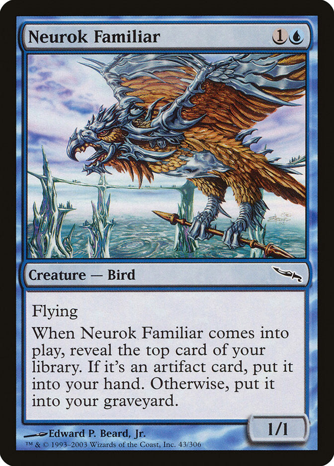 Neurok Familiar [Mirrodin] | Shuffle n Cut Hobbies & Games