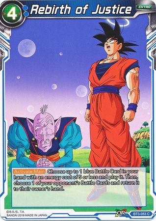 Rebirth of Justice [BT3-053] | Shuffle n Cut Hobbies & Games