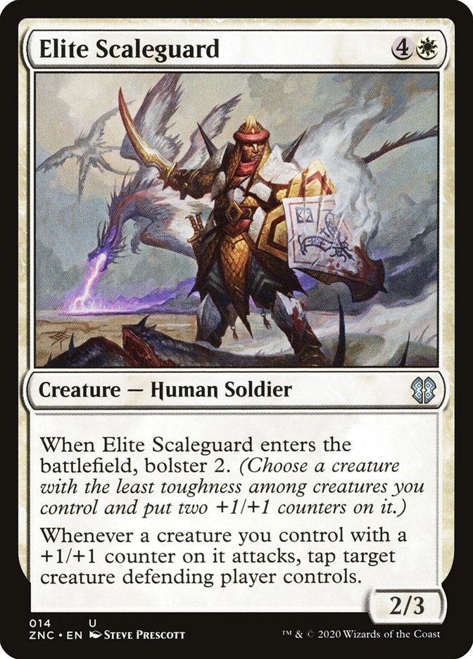 Elite Scaleguard [Zendikar Rising Commander] | Shuffle n Cut Hobbies & Games