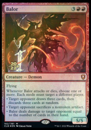 Balor [Commander Legends: Battle for Baldur's Gate Prerelease Promos] | Shuffle n Cut Hobbies & Games