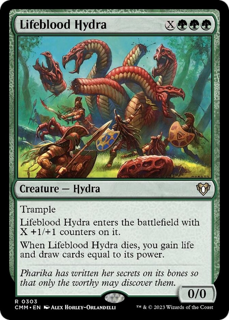 Lifeblood Hydra [Commander Masters] | Shuffle n Cut Hobbies & Games