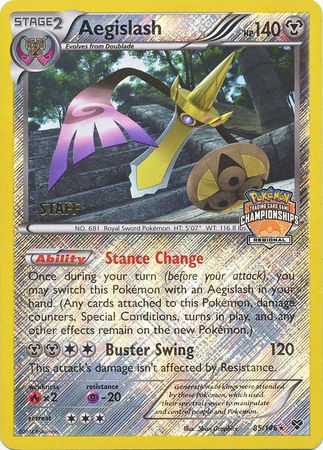 Aegislash (85/146) (Regional Championship Promo Staff) [XY: Base Set] | Shuffle n Cut Hobbies & Games