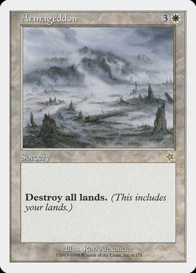 Armageddon [Starter 1999] | Shuffle n Cut Hobbies & Games
