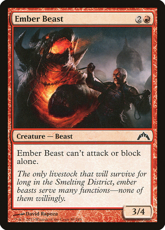 Ember Beast [Gatecrash] | Shuffle n Cut Hobbies & Games