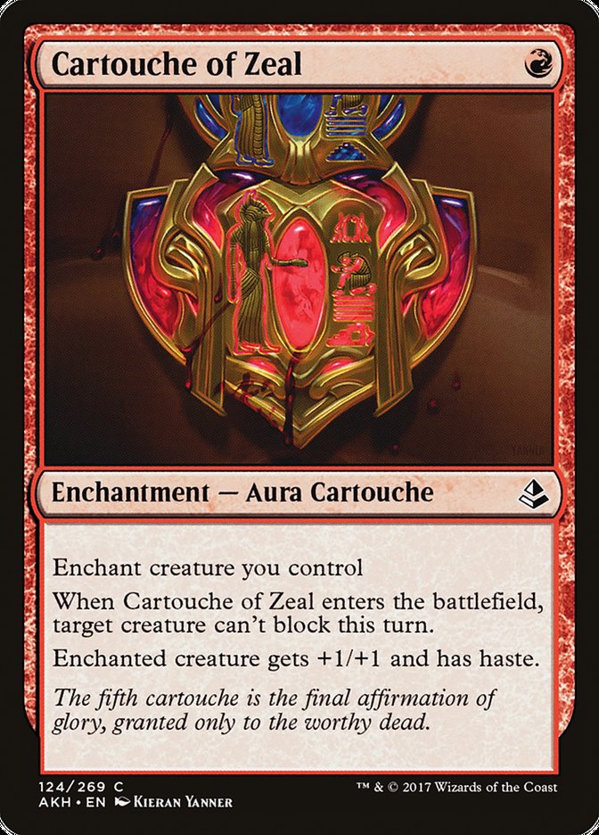 Cartouche of Zeal [Amonkhet] | Shuffle n Cut Hobbies & Games