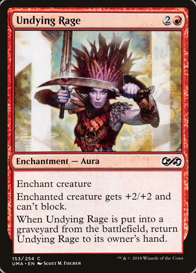 Undying Rage [Ultimate Masters] | Shuffle n Cut Hobbies & Games