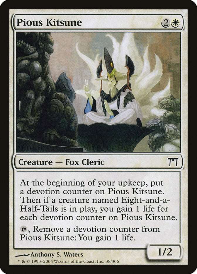 Pious Kitsune [Champions of Kamigawa] | Shuffle n Cut Hobbies & Games