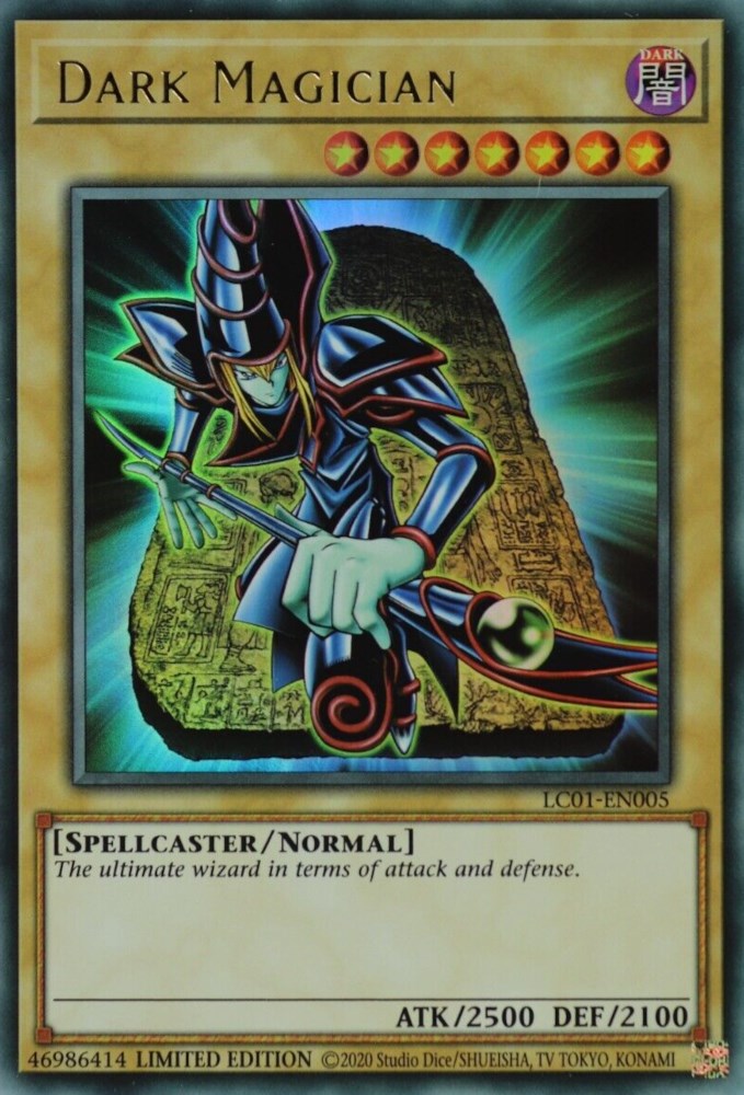 Dark Magician (25th Anniversary) [LC01-EN005] Ultra Rare | Shuffle n Cut Hobbies & Games