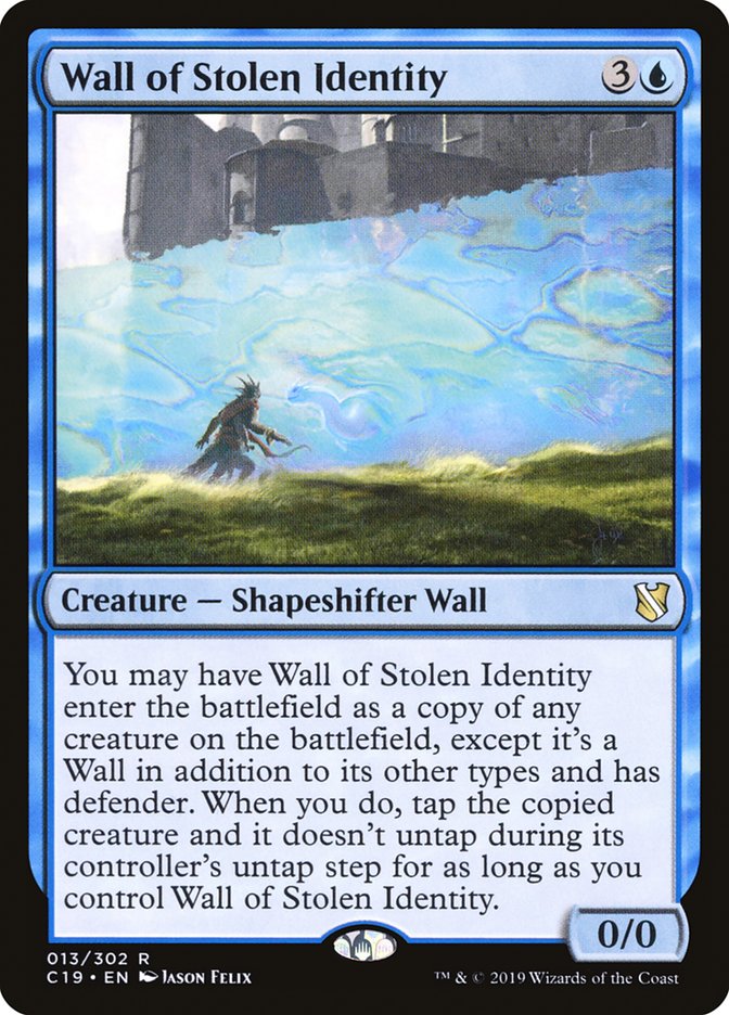 Wall of Stolen Identity [Commander 2019] | Shuffle n Cut Hobbies & Games