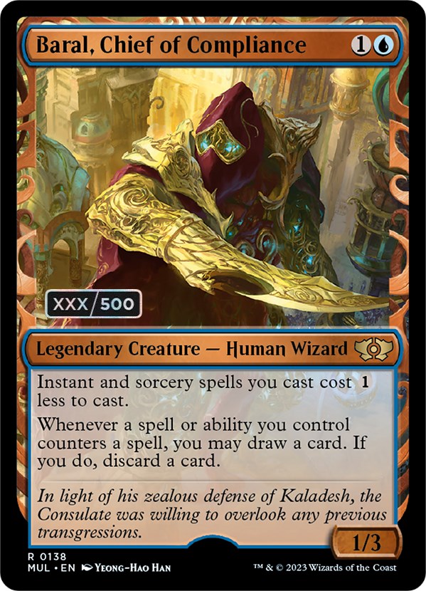 Baral, Chief of Compliance (Serialized) [Multiverse Legends] | Shuffle n Cut Hobbies & Games