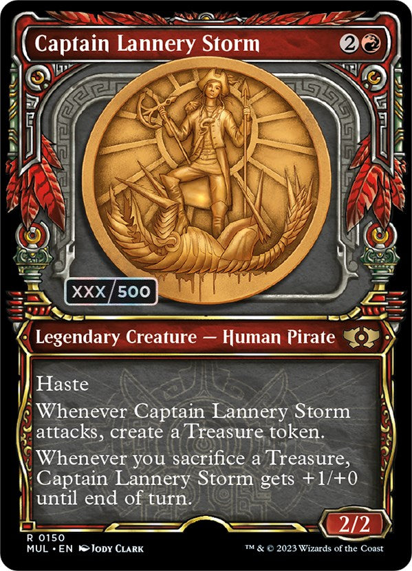 Captain Lannery Storm (Serialized) [Multiverse Legends] | Shuffle n Cut Hobbies & Games