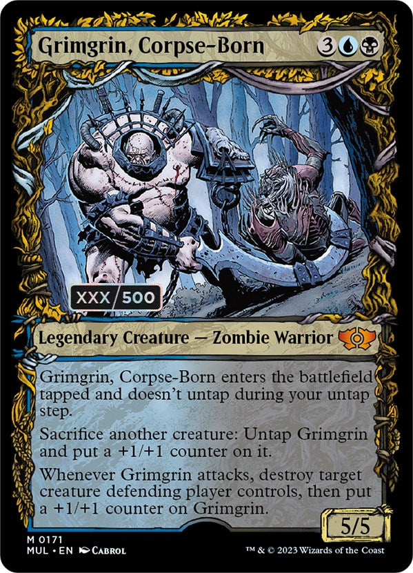 Grimgrin, Corpse-Born (Serialized) [Multiverse Legends] (045/500) | Shuffle n Cut Hobbies & Games