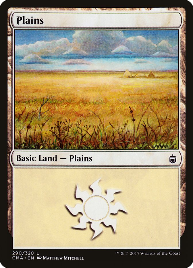 Plains (290) [Commander Anthology] | Shuffle n Cut Hobbies & Games