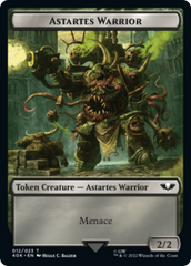 Astartes Warrior // Plaguebearer of Nurgle Double-Sided (Surge Foil) [Warhammer 40,000 Tokens] | Shuffle n Cut Hobbies & Games