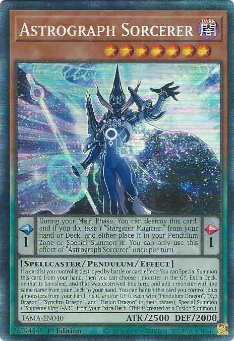 Astrograph Sorcerer [TAMA-EN040] Collector's Rare | Shuffle n Cut Hobbies & Games