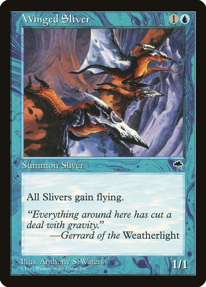 Winged Sliver [Tempest] | Shuffle n Cut Hobbies & Games