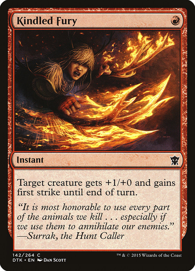 Kindled Fury [Dragons of Tarkir] | Shuffle n Cut Hobbies & Games