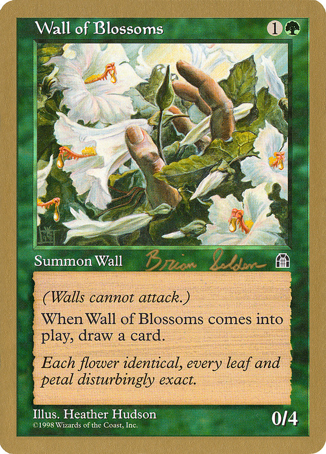 Wall of Blossoms (Brian Selden) [World Championship Decks 1998] | Shuffle n Cut Hobbies & Games