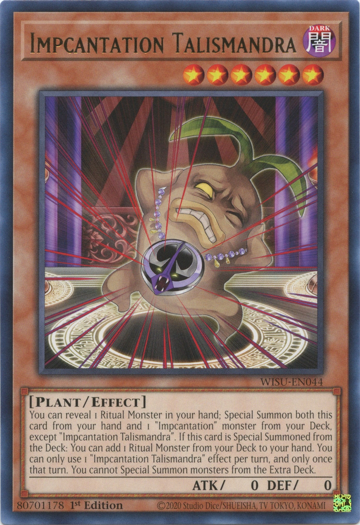 Impcantation Talismandra [WISU-EN044] Rare | Shuffle n Cut Hobbies & Games
