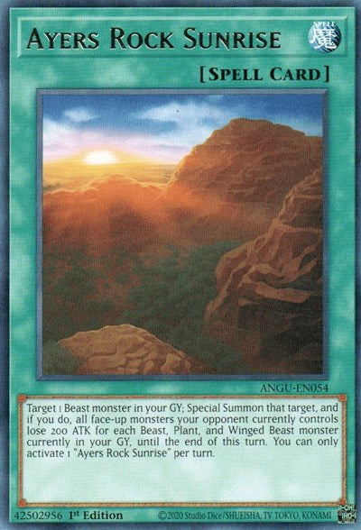 Ayers Rock Sunrise (Rare) [ANGU-EN054] Rare | Shuffle n Cut Hobbies & Games