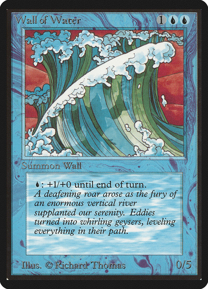 Wall of Water [Beta Edition] | Shuffle n Cut Hobbies & Games