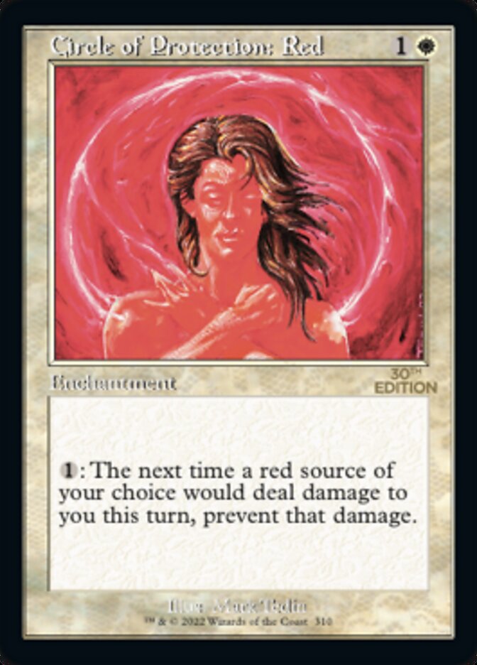 Circle of Protection: Red (Retro) [30th Anniversary Edition] | Shuffle n Cut Hobbies & Games
