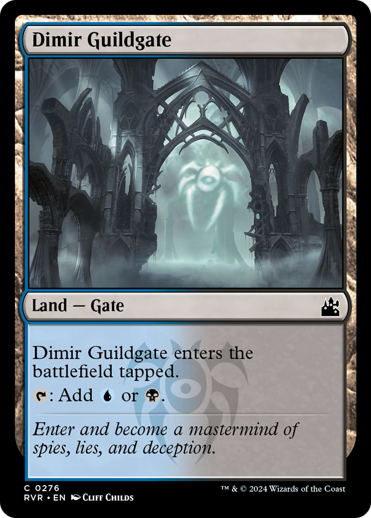 Dimir Guildgate [Ravnica Remastered] | Shuffle n Cut Hobbies & Games