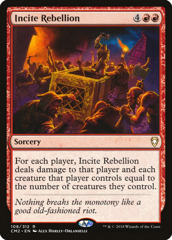 Incite Rebellion [Commander Anthology Volume II] | Shuffle n Cut Hobbies & Games