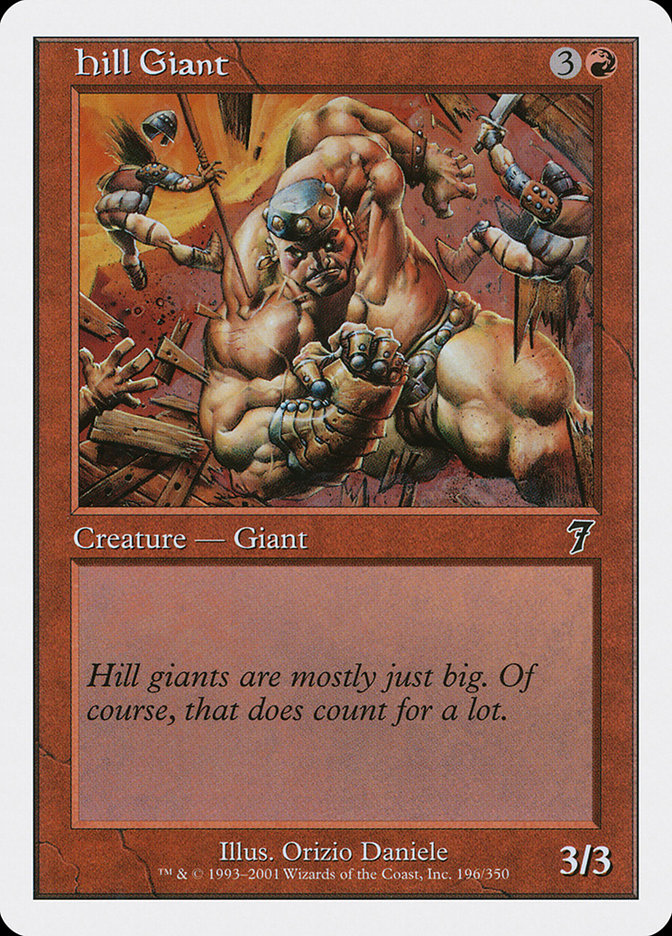 Hill Giant [Seventh Edition] | Shuffle n Cut Hobbies & Games