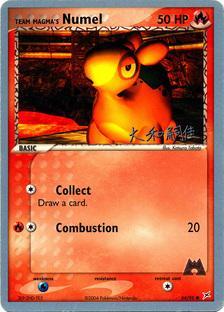 Team Magma's Numel (64/95) (Magma Spirit - Tsuguyoshi Yamato) [World Championships 2004] | Shuffle n Cut Hobbies & Games