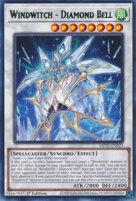 Windwitch - Diamond Bell [MP22-EN023] Rare | Shuffle n Cut Hobbies & Games