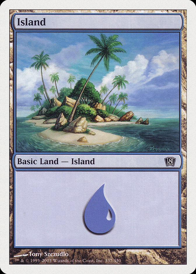 Island (337) [Eighth Edition] | Shuffle n Cut Hobbies & Games