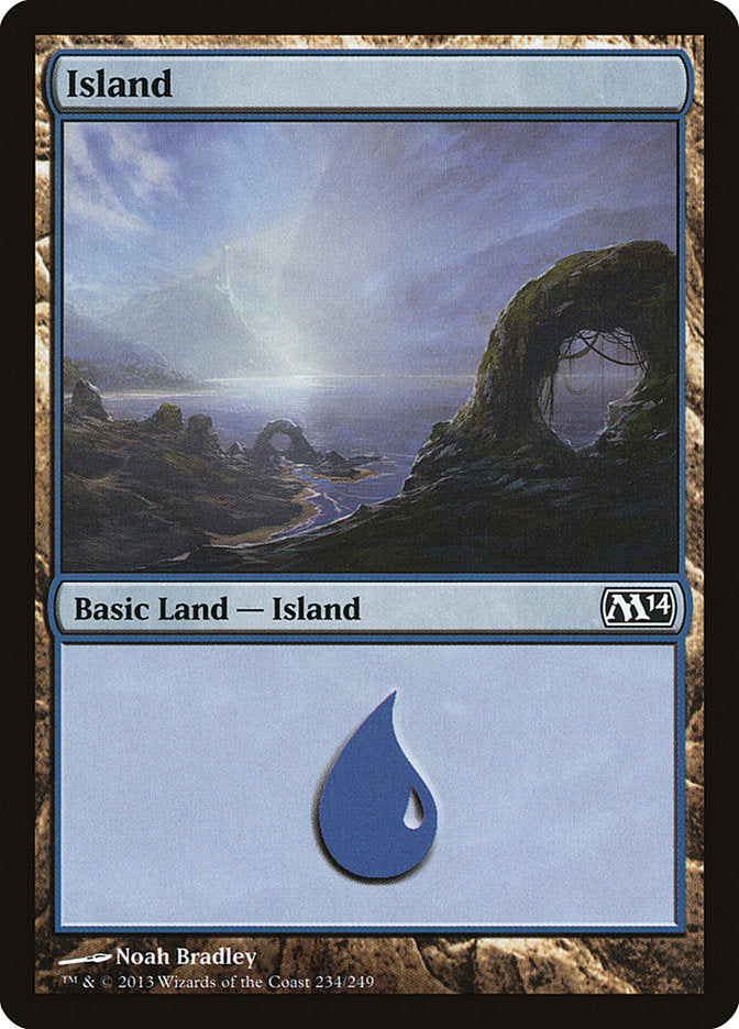 Island (234) [Magic 2014] | Shuffle n Cut Hobbies & Games